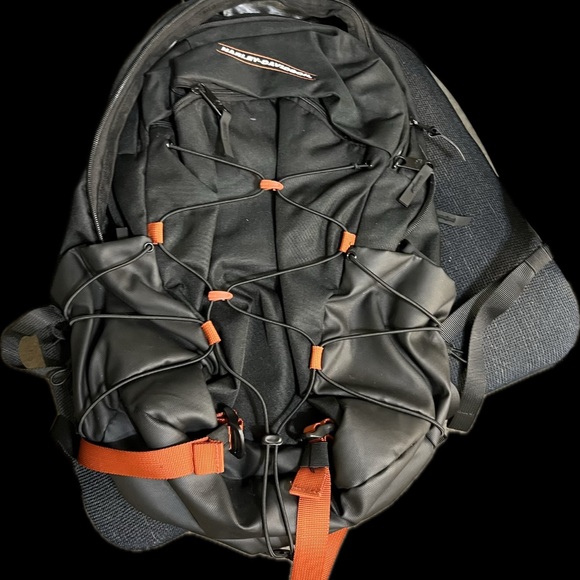 Harley-Davidson Other - Harley-Davidson Black Backpack with Orange Highlights